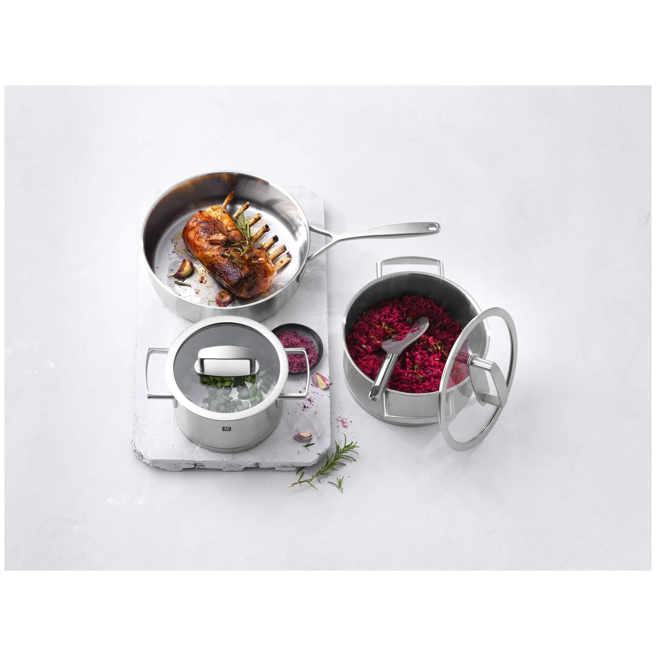 Zwilling Bratentopf 24 Cm, 18/10 Edelstahl 5 Zwilling Bratentopf 24 Cm, 18/10 Edelstahl – Bild 3