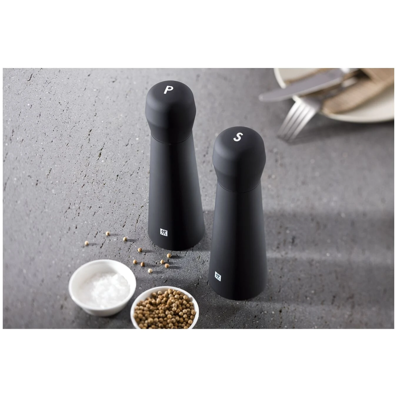 Zwilling Pfeffermühle 19 Cm, Kunststoff, Schwarz 5 Zwilling Pfeffermühle 19 Cm, Kunststoff, Schwarz – Bild 3