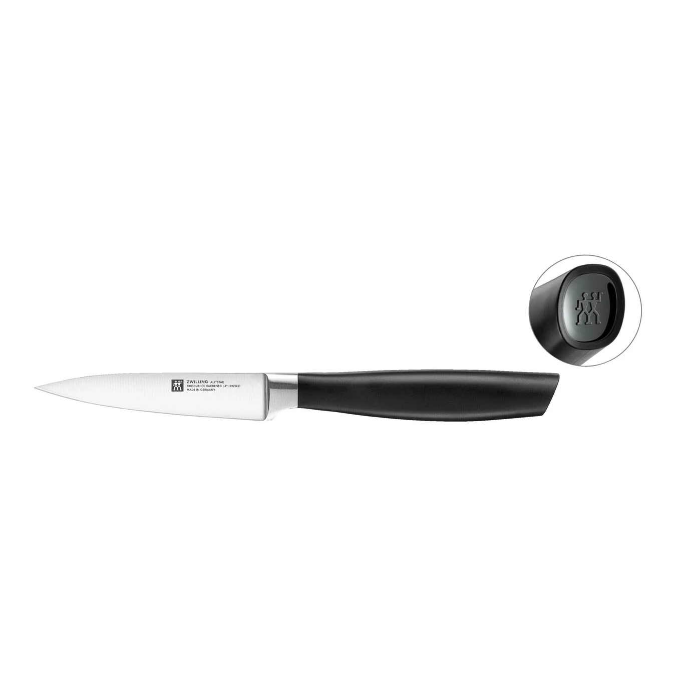 Zwilling Spick & Garniermesser 10 Cm, Schwarz 3 Zwilling Spick & Garniermesser 10 Cm, Schwarz