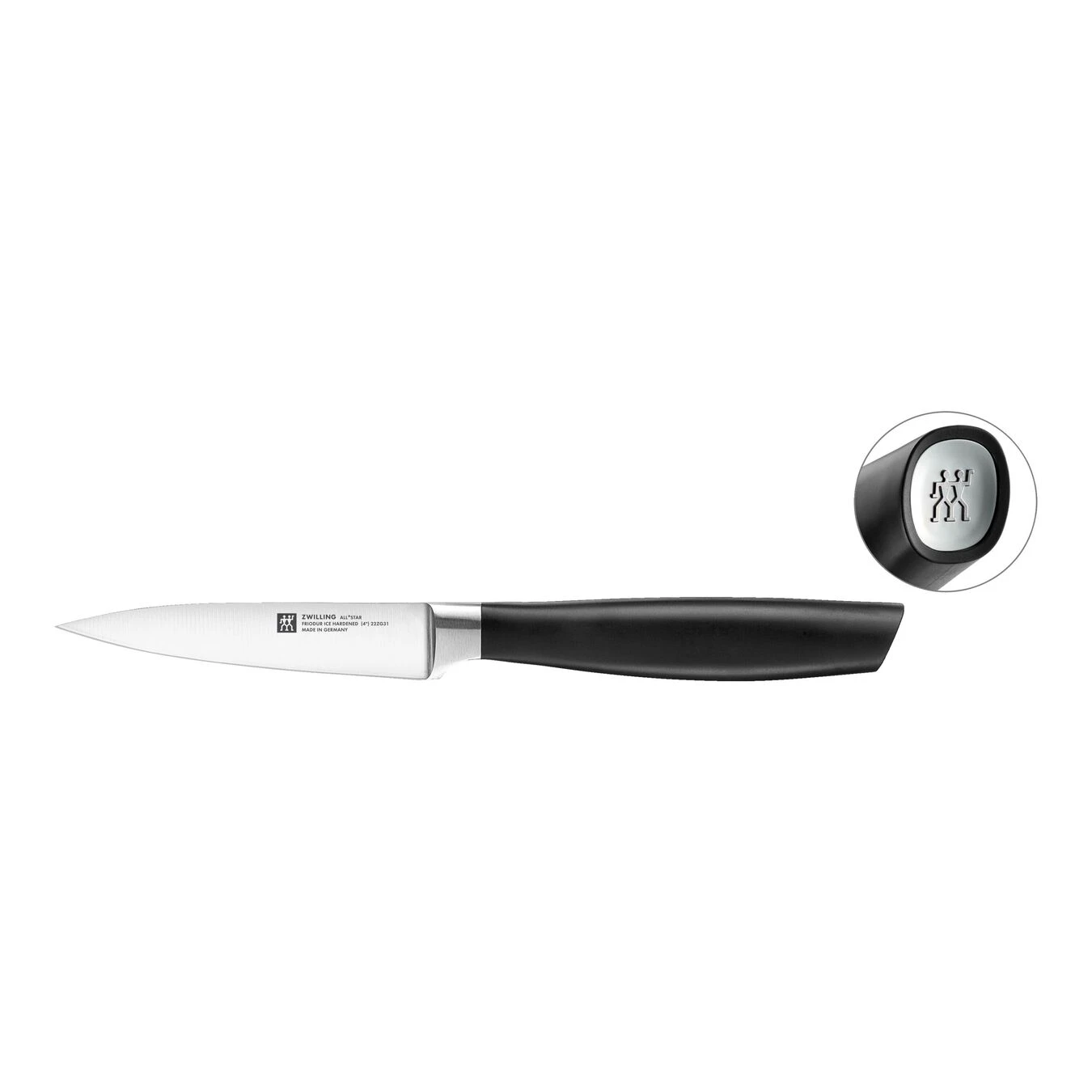 Zwilling Spick & Garniermesser 10 Cm, Silber 3 Zwilling Spick & Garniermesser 10 Cm, Silber
