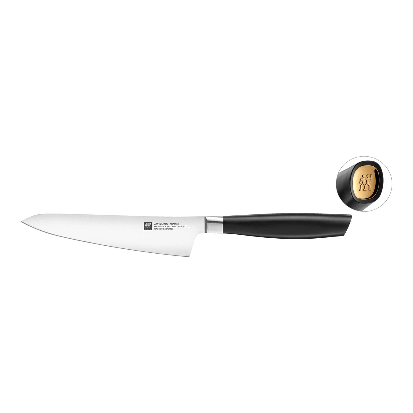 Zwilling Kochmesser Compact 14 Cm, Golden 3 Zwilling Kochmesser Compact 14 Cm, Golden