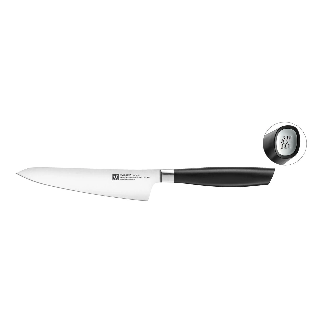 Zwilling Kochmesser Compact 14 Cm, Silber 3 Zwilling Kochmesser Compact 14 Cm, Silber
