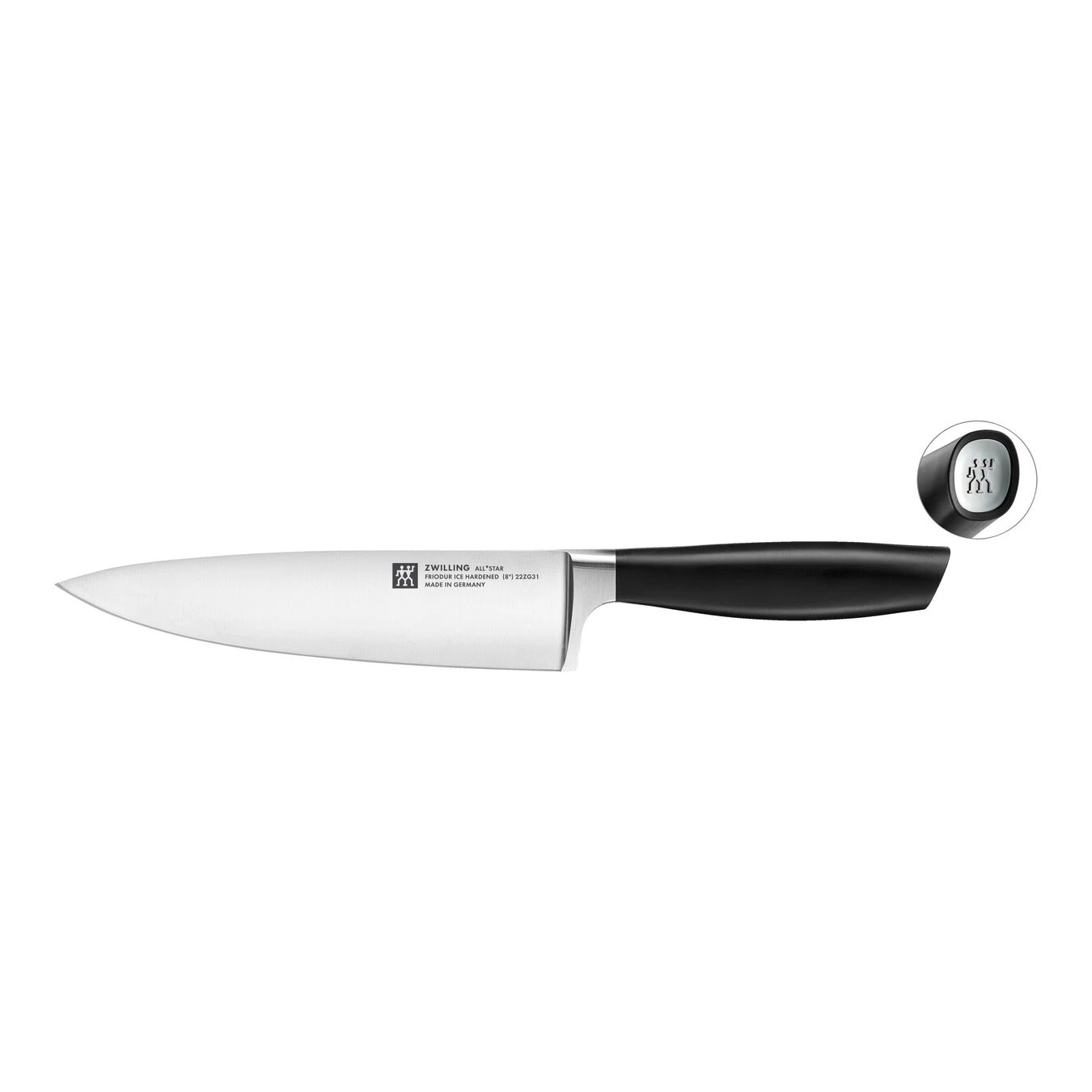 Zwilling Kochmesser 20 Cm, Silber 3 Zwilling Kochmesser 20 Cm, Silber