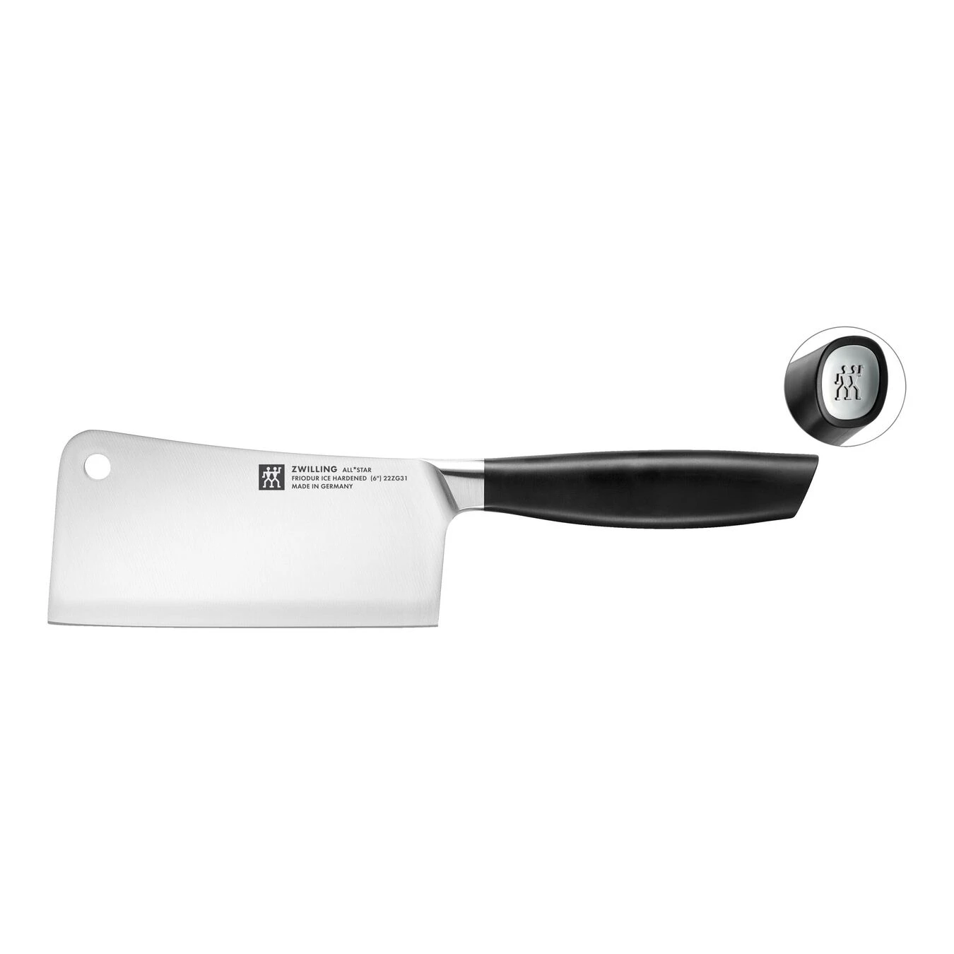 Zwilling Hackmesser 15 Cm, Silber 3 Zwilling Hackmesser 15 Cm, Silber