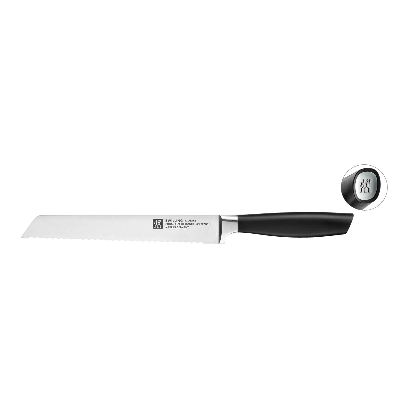Zwilling Brotmesser 20 Cm, Silber 3 Zwilling Brotmesser 20 Cm, Silber