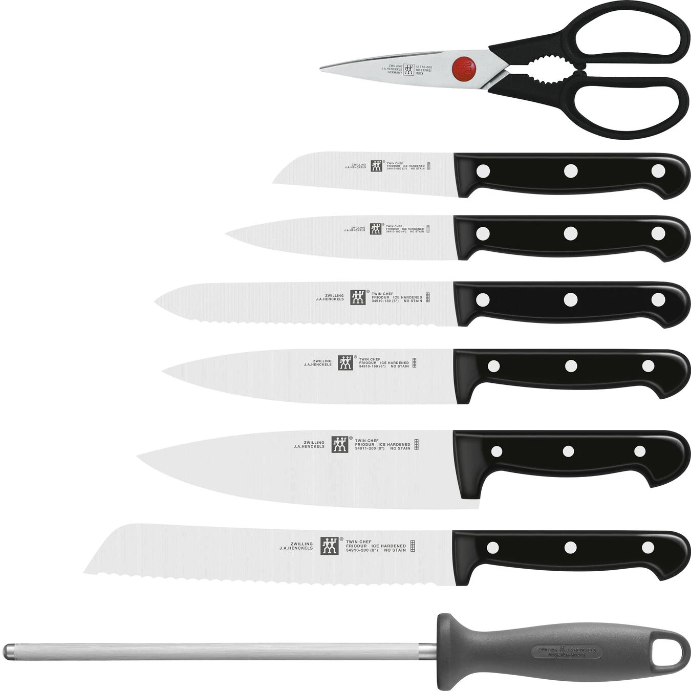 Zwilling Messerblockset 9-tlg, Natur 4 Zwilling Messerblockset 9-tlg, Natur – Bild 2