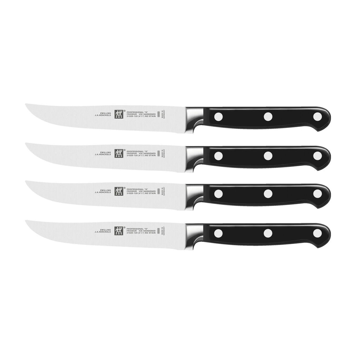 Zwilling Steakmesserset 4-tlg 3 Zwilling Steakmesserset 4-tlg