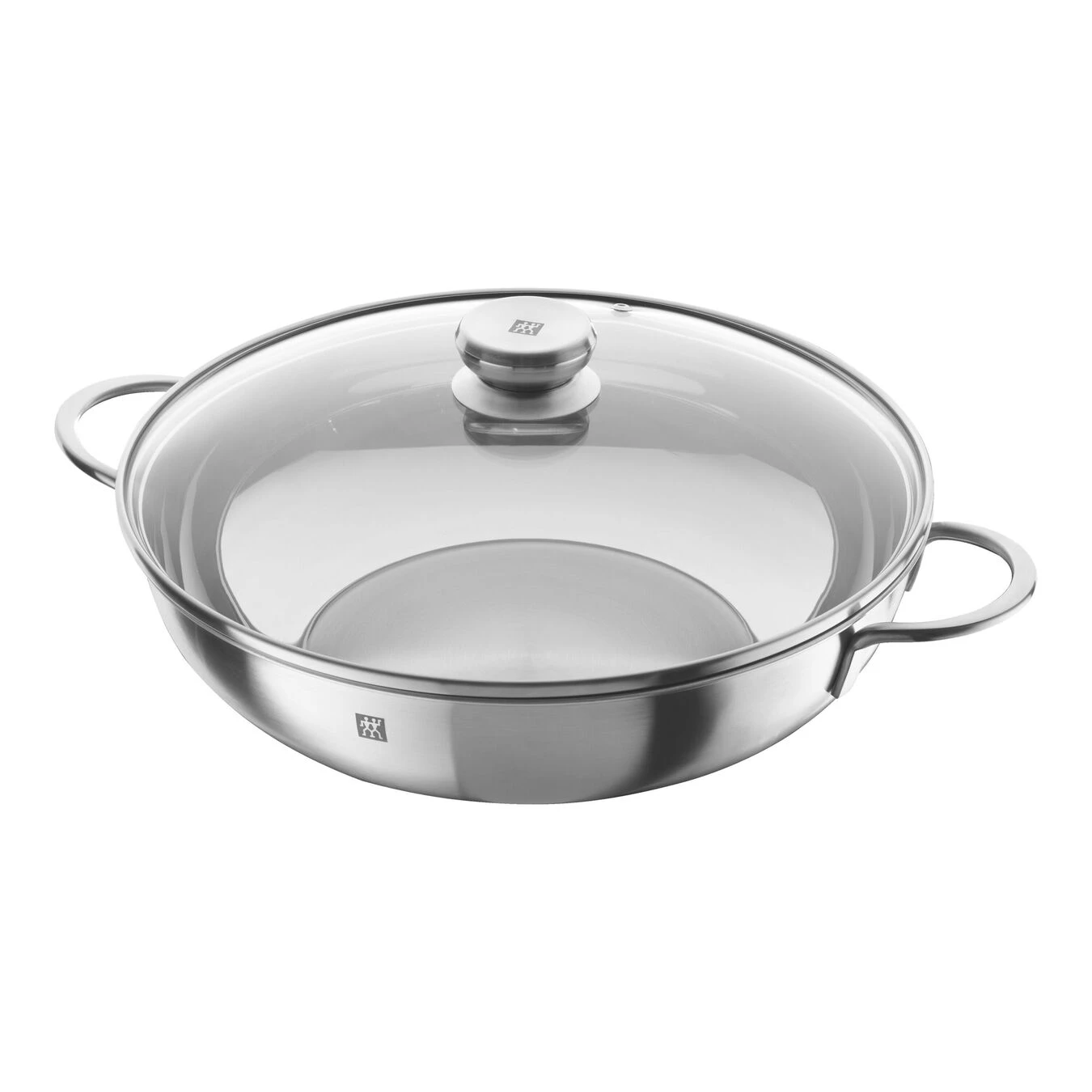 Zwilling Wok 32 Cm, 18/10 Edelstahl 3 Zwilling Wok 32 Cm, 18/10 Edelstahl