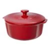 Zwilling Cocotte 24 Cm, Rund, Rot, Keramik 1 Zwilling Cocotte 24 Cm, Rund, Rot, Keramik -Zwilling 40202 024 0 1