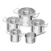 Zwilling Kochtopfset 5-tlg, 18/10 Edelstahl 2 Zwilling Kochtopfset 5-tlg, 18/10 Edelstahl -Zwilling 64120005