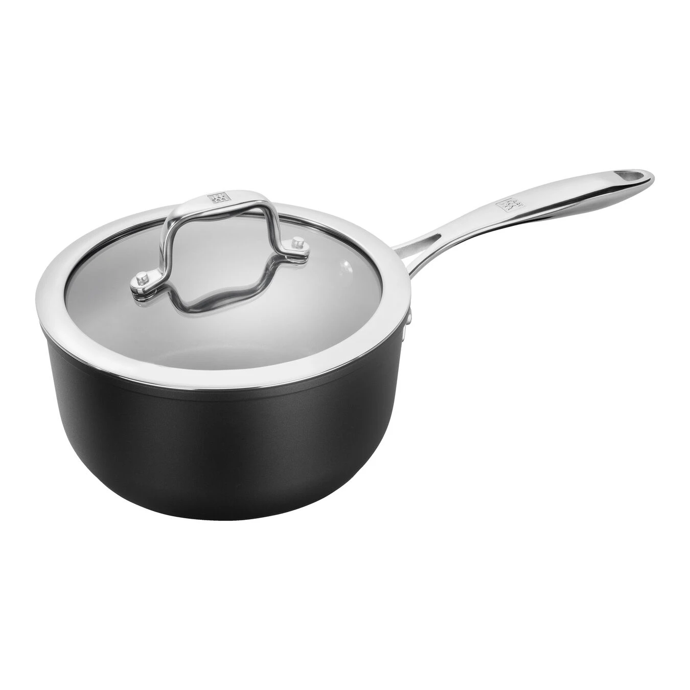 Zwilling Stieltopf 18 Cm, Aluminium, Schwarz 3 Zwilling Stieltopf 18 Cm, Aluminium, Schwarz