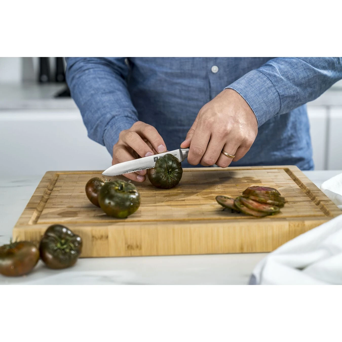 Zwilling Universalmesser 13 Cm, Gold Matt 5 Zwilling Universalmesser 13 Cm, Gold Matt – Bild 3